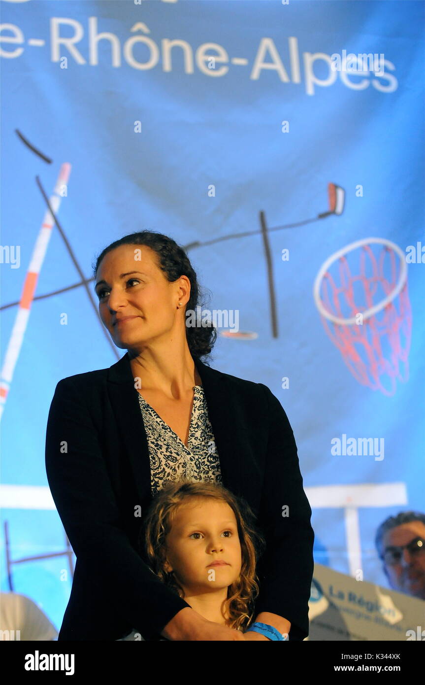 French discus thrower champion, Melanie RobertMichon, Lyon, France