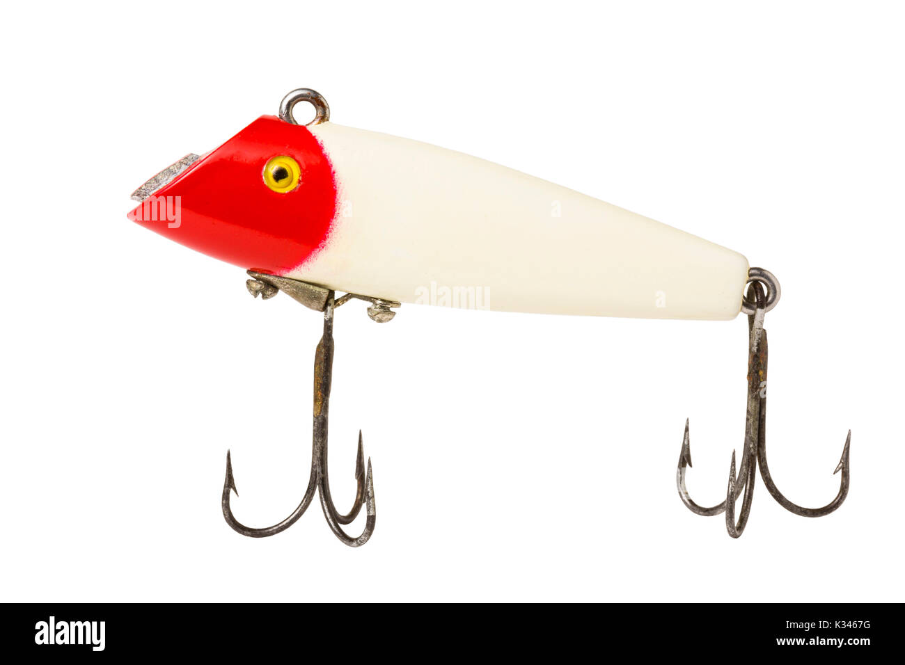 Old Fishing Lure Stock Photo