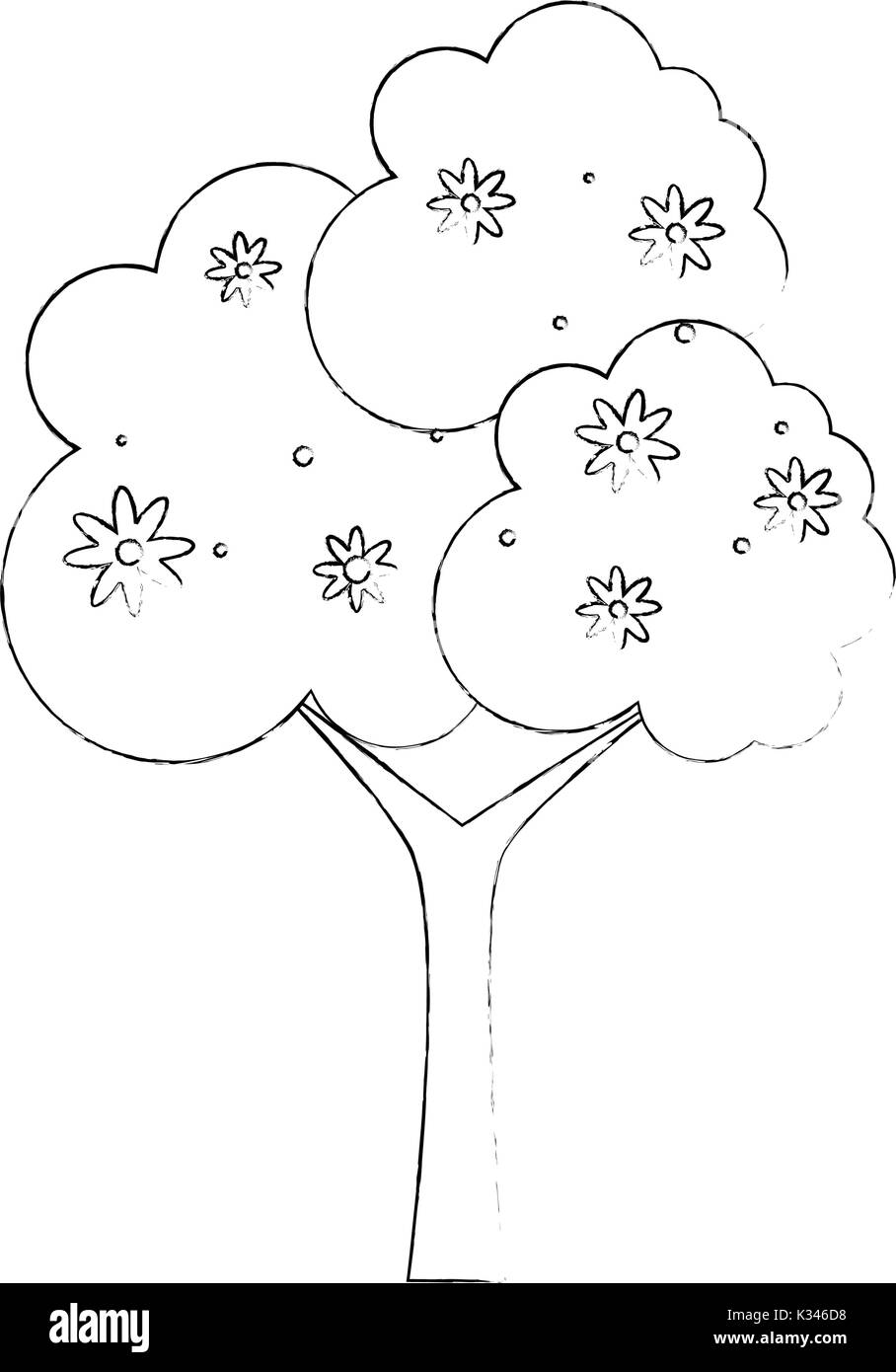 tree plant isolated icon Stock Vector Image & Art - Alamy