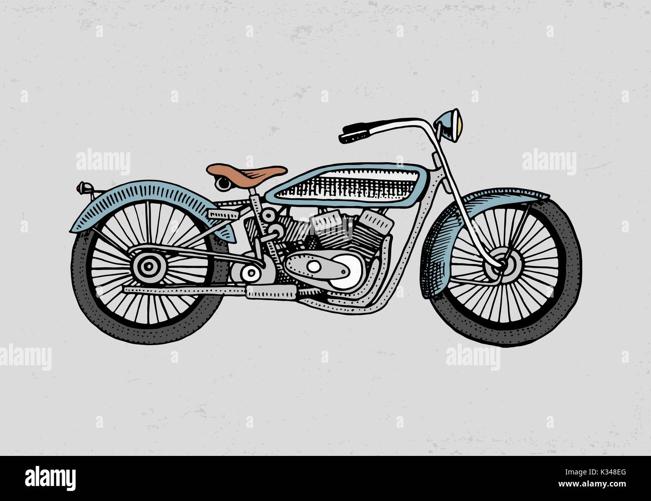Motorbike Drawing Techniques on Behance