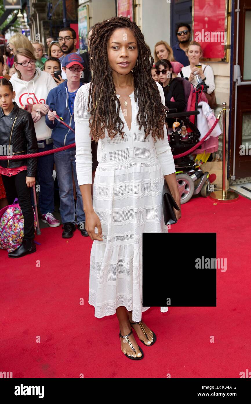 Celebs attend Gangsta Granny Red Carpet Featuring: Naomie Harris Where