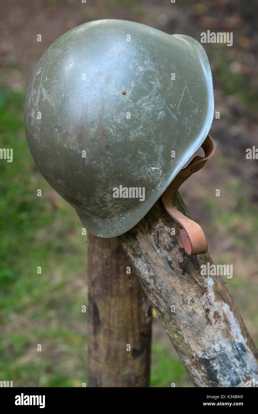 World war two helmet hi-res stock photography and images - Alamy