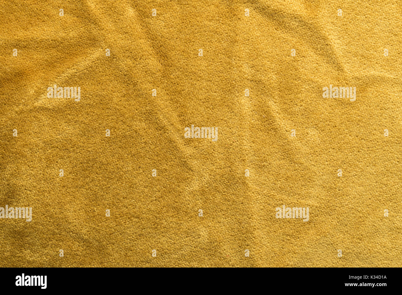 Expensive golden angora goat velour fabric mixed with silk fibers