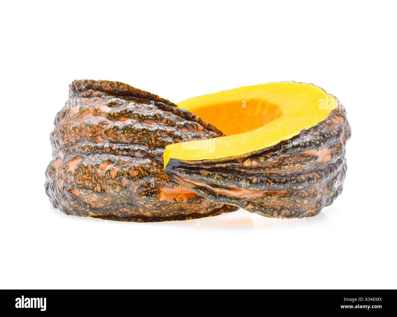 pumpkin isolated on white background Stock Photo - Alamy