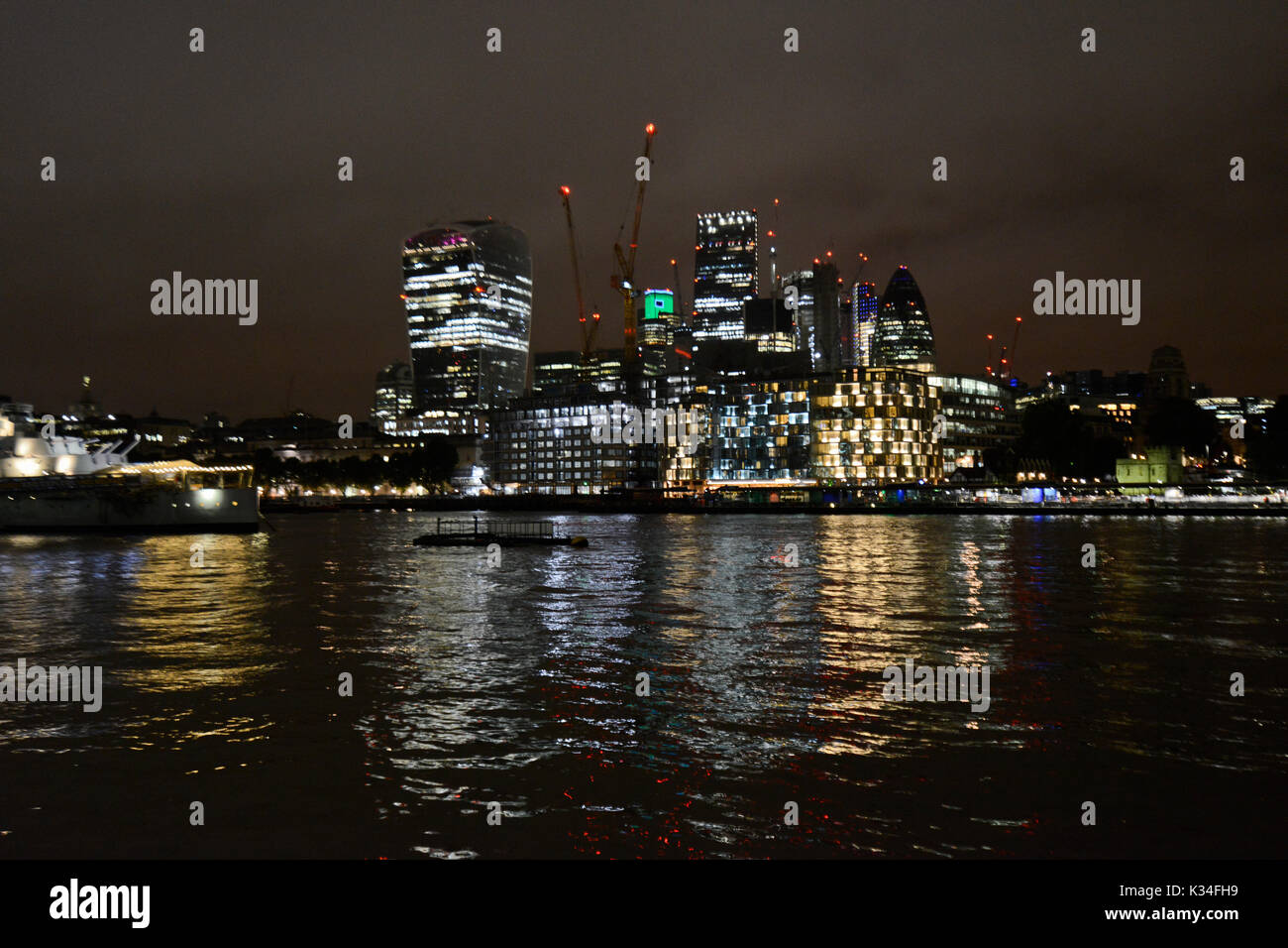 London skyline, modern architecture Stock Photo