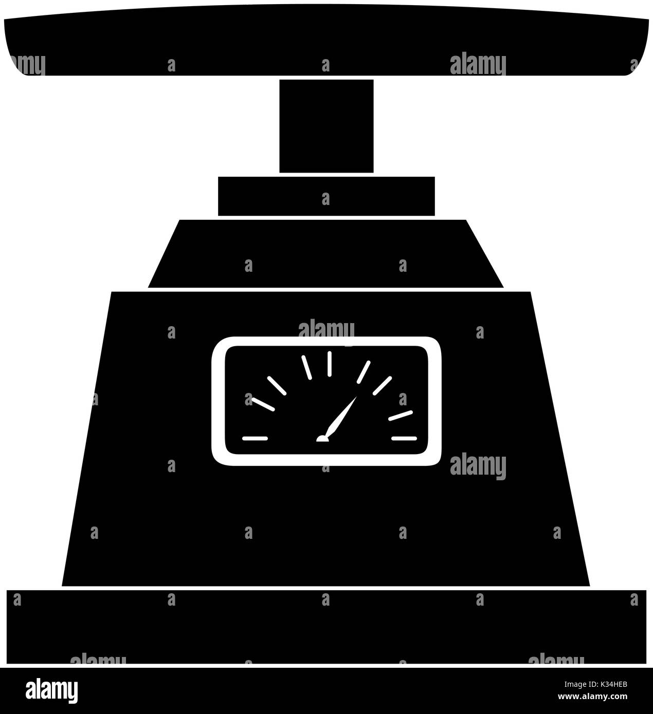 gramer measure scale icon vector illustration design Stock Vector Image ...