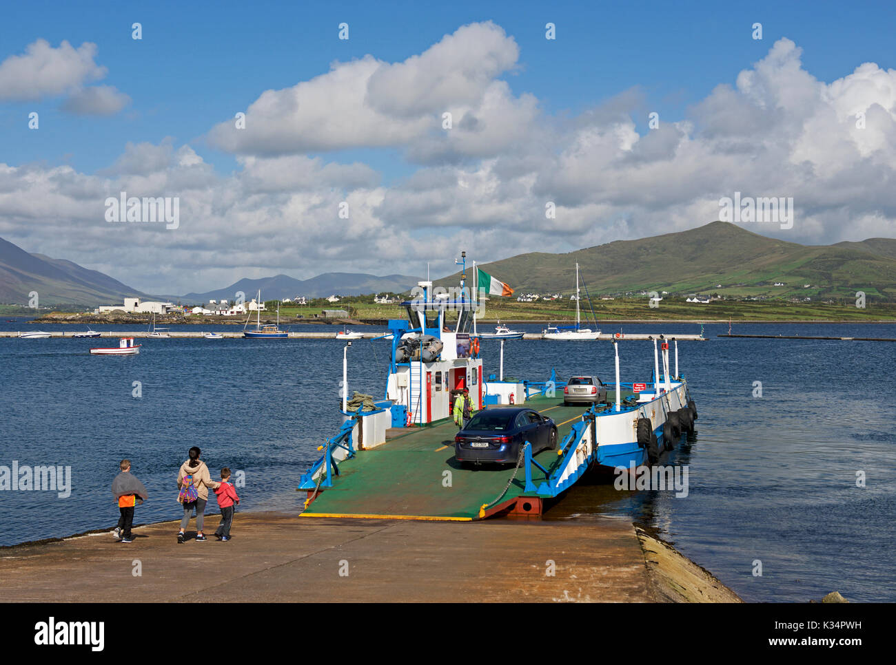 The car ferry from Knightstown, Valentia Island to Cahersiveen, County