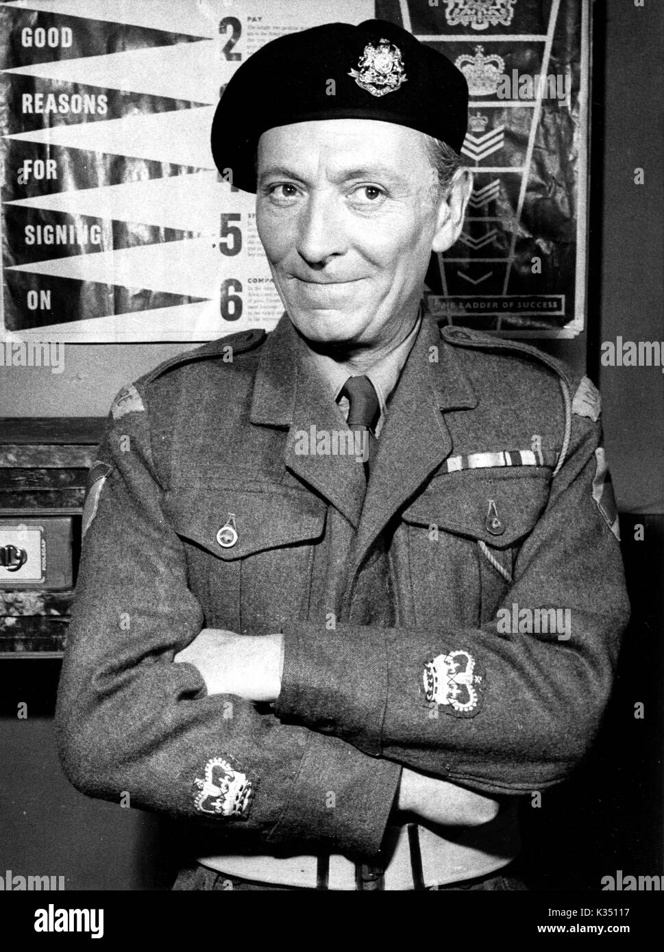 THE ARMY GAME WILLIAM HARTNELL Stock Photo