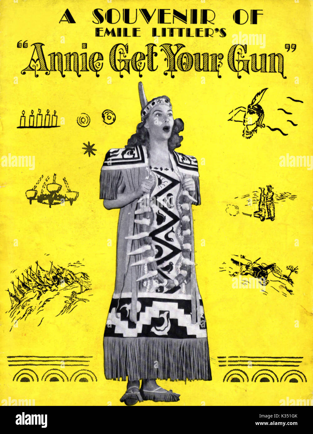 Annie Get Your Gun Broadway Poster