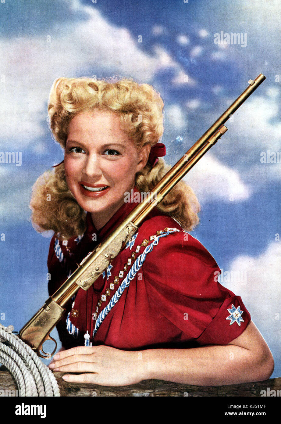 ANNIE GET YOUR GUN BETTY HUTTON     Date: 1950 Stock Photo