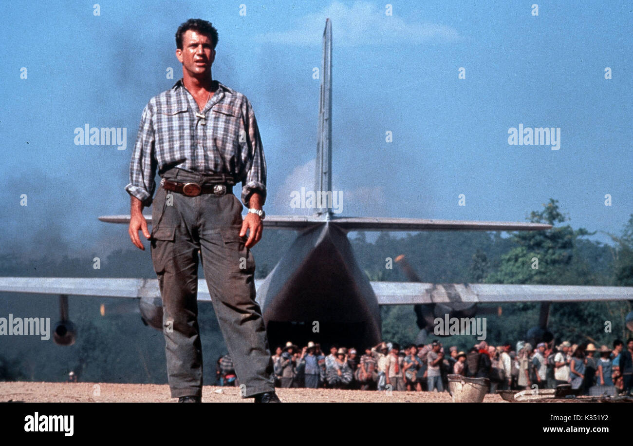 AIR AMERICA MEL GIBSON     Date: 1990 Stock Photo