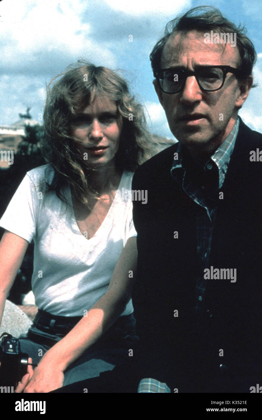 WOODY ALLEN, MIA FARROW Stock Photo Alamy