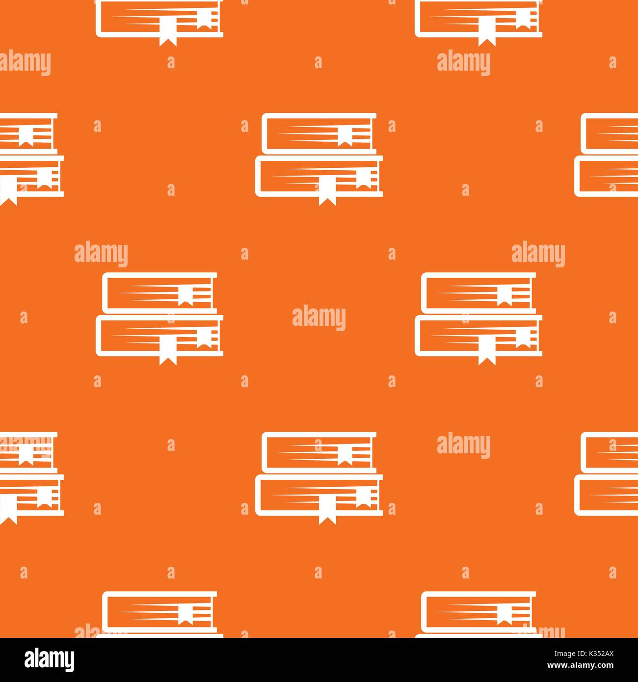 Two books pattern seamless Stock Vector