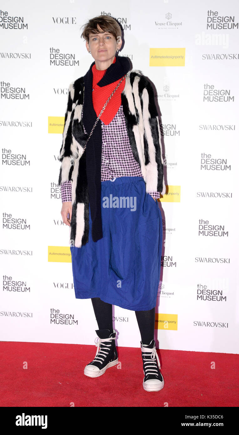 Photo Must Be Credited ©Alpha Press 078237 22/11/2016 Stella Tennant at The Design Museum VIP launch in London Stock Photo