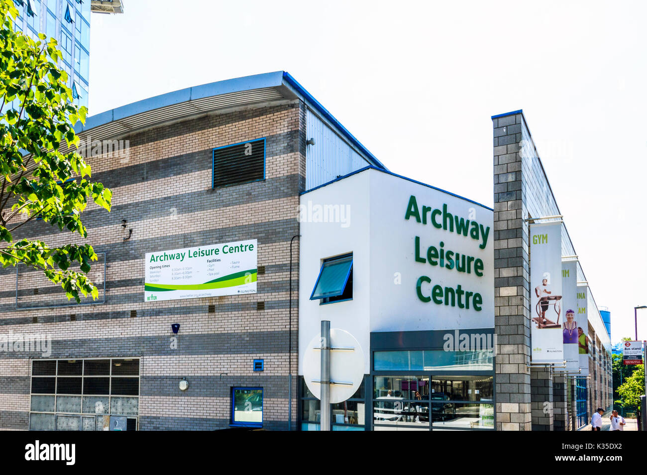 Archway Leisure Centre, North London Stock Photo