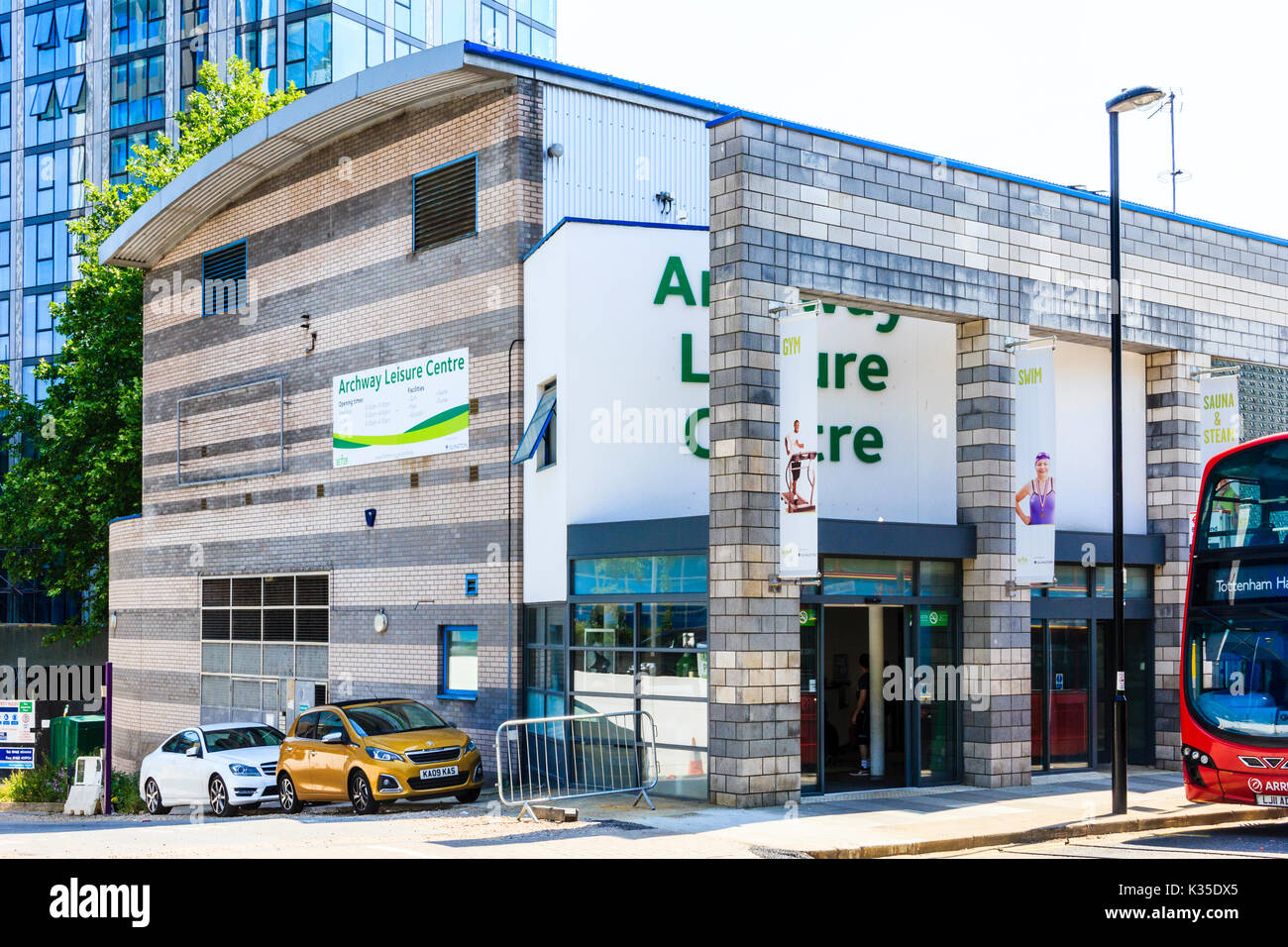 Archway Leisure Centre, North London Stock Photo