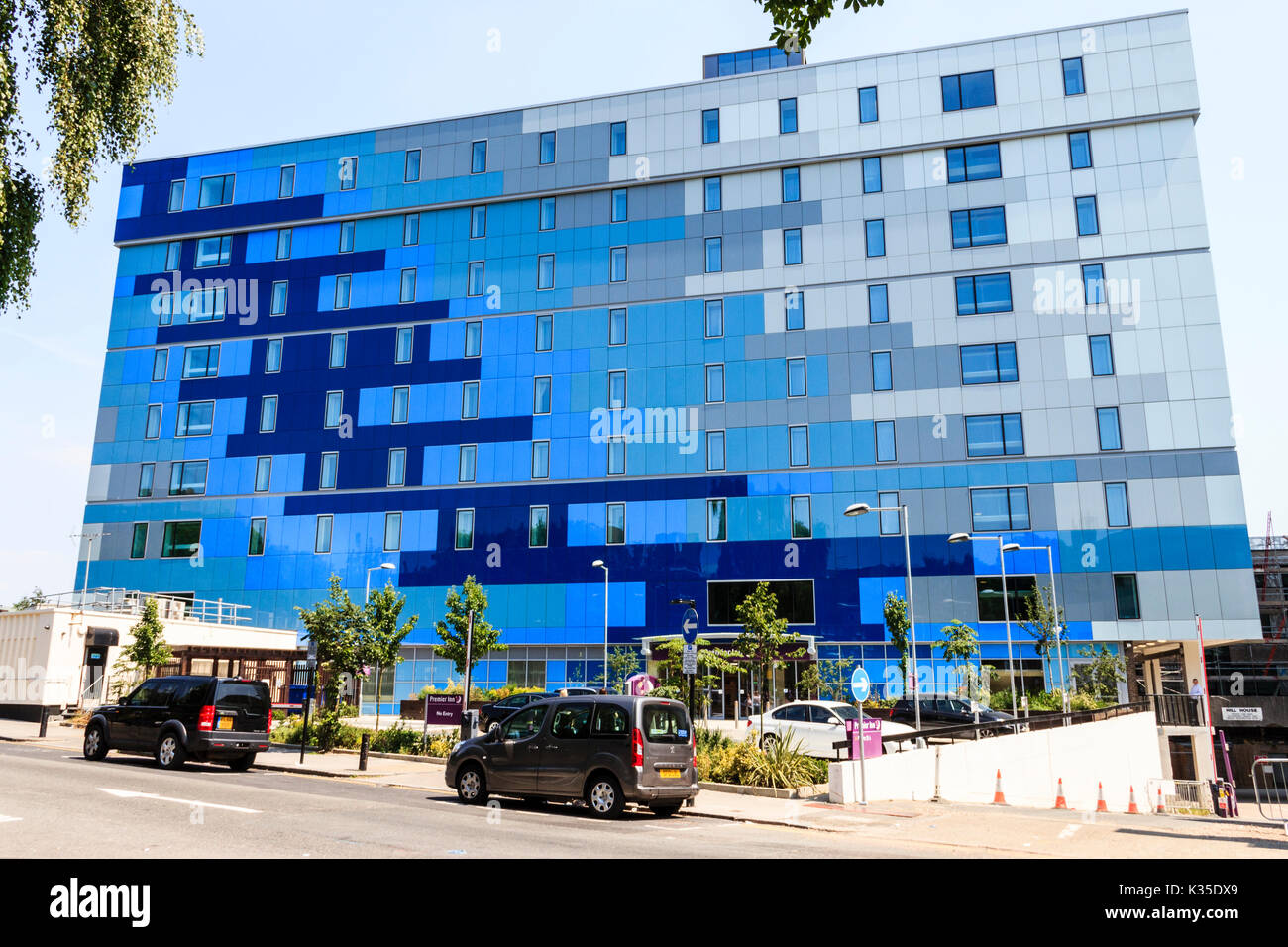 The new Premier Inn hotel, on the site of the longempty Hamlyn House