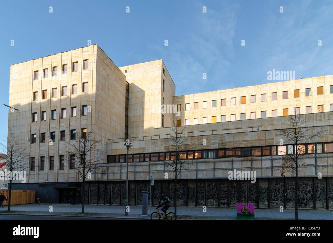 Building complex of Deutsche Bank modern block on Französische Strasse. Berlin, Germany Stock Photo