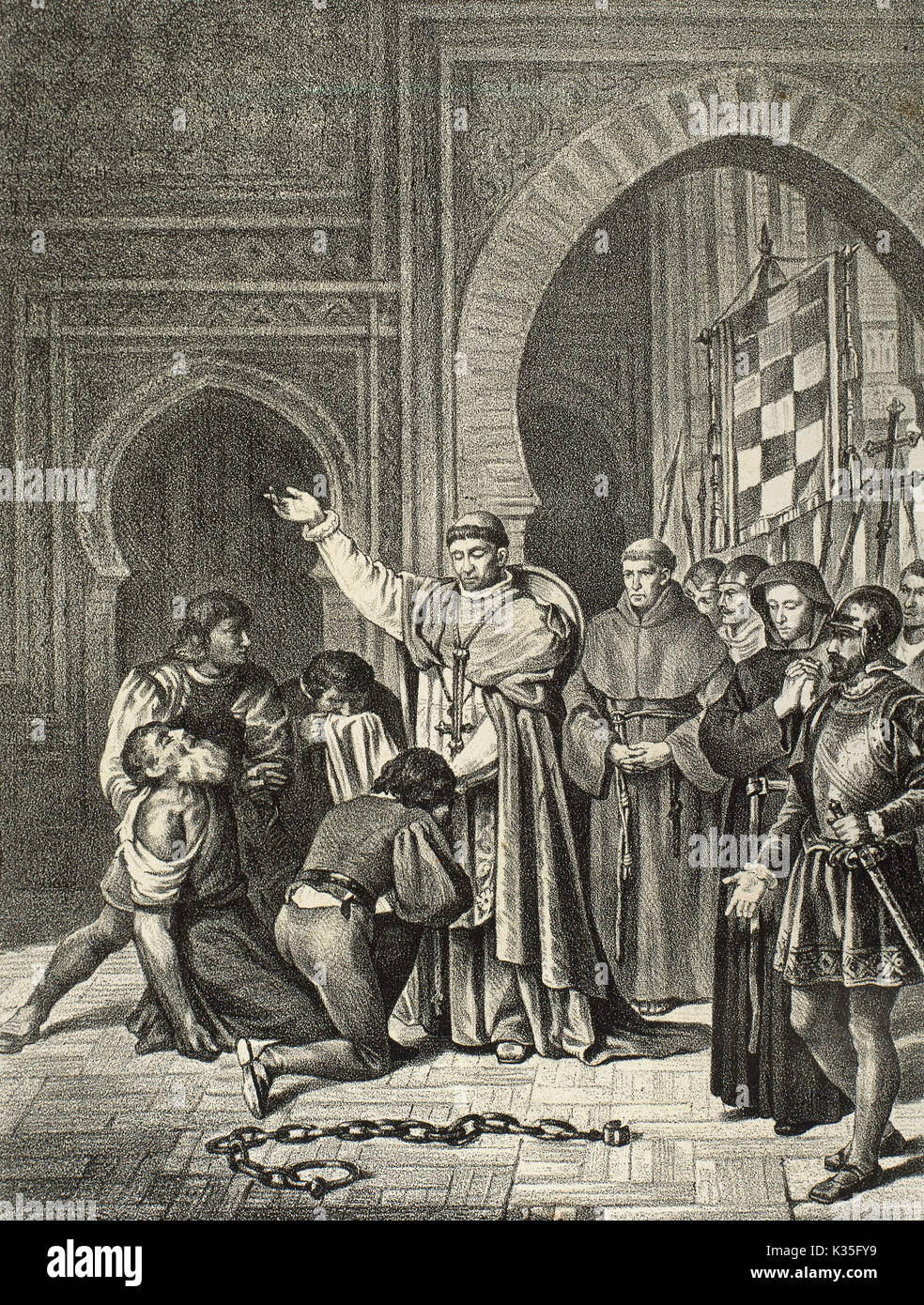 The Spanish conquest of Oran, May 17, 1509, by the Hispanic Monarchy when