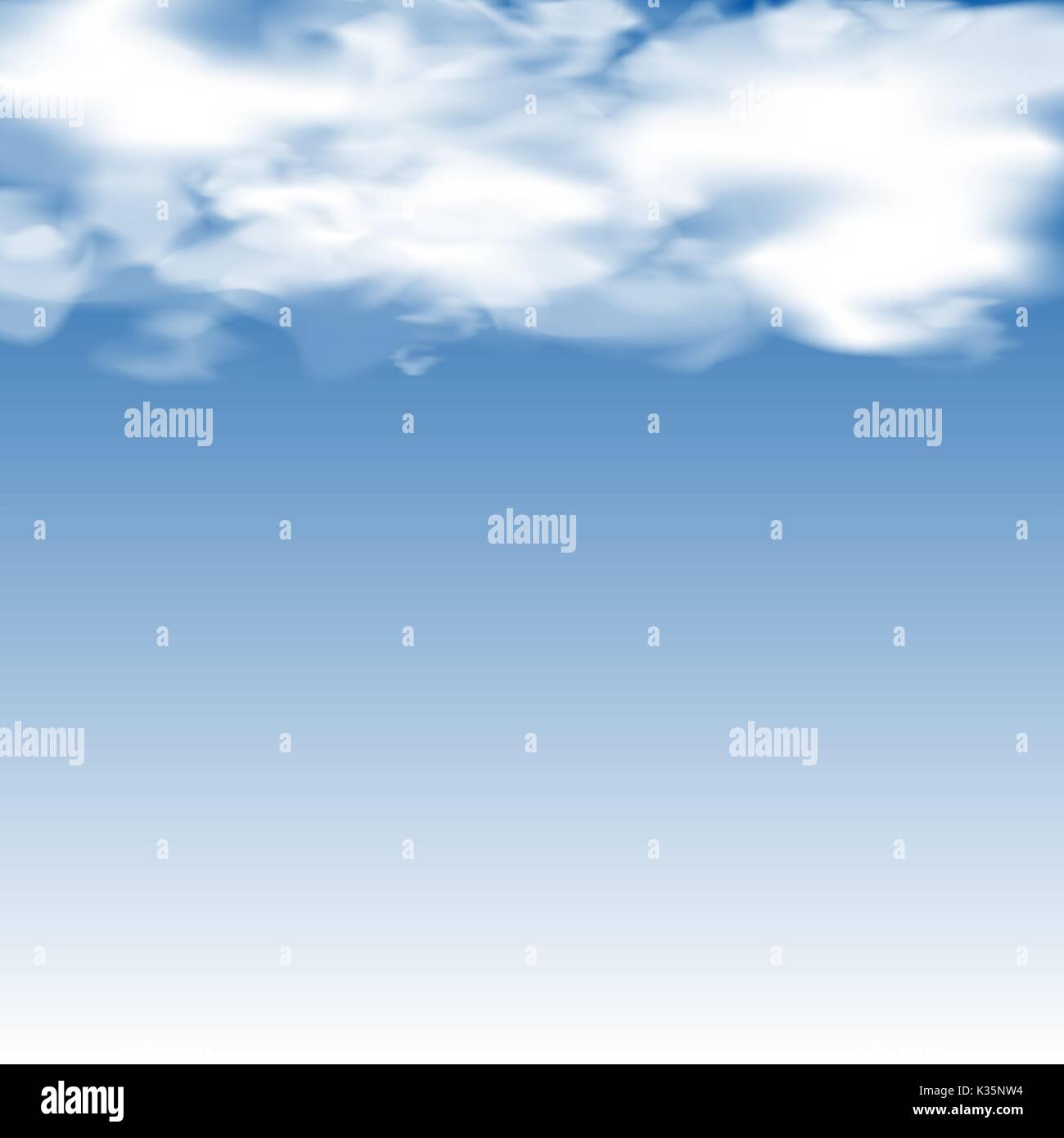 Cloudy Blurred Blue Sky Stock Vector Image & Art - Alamy