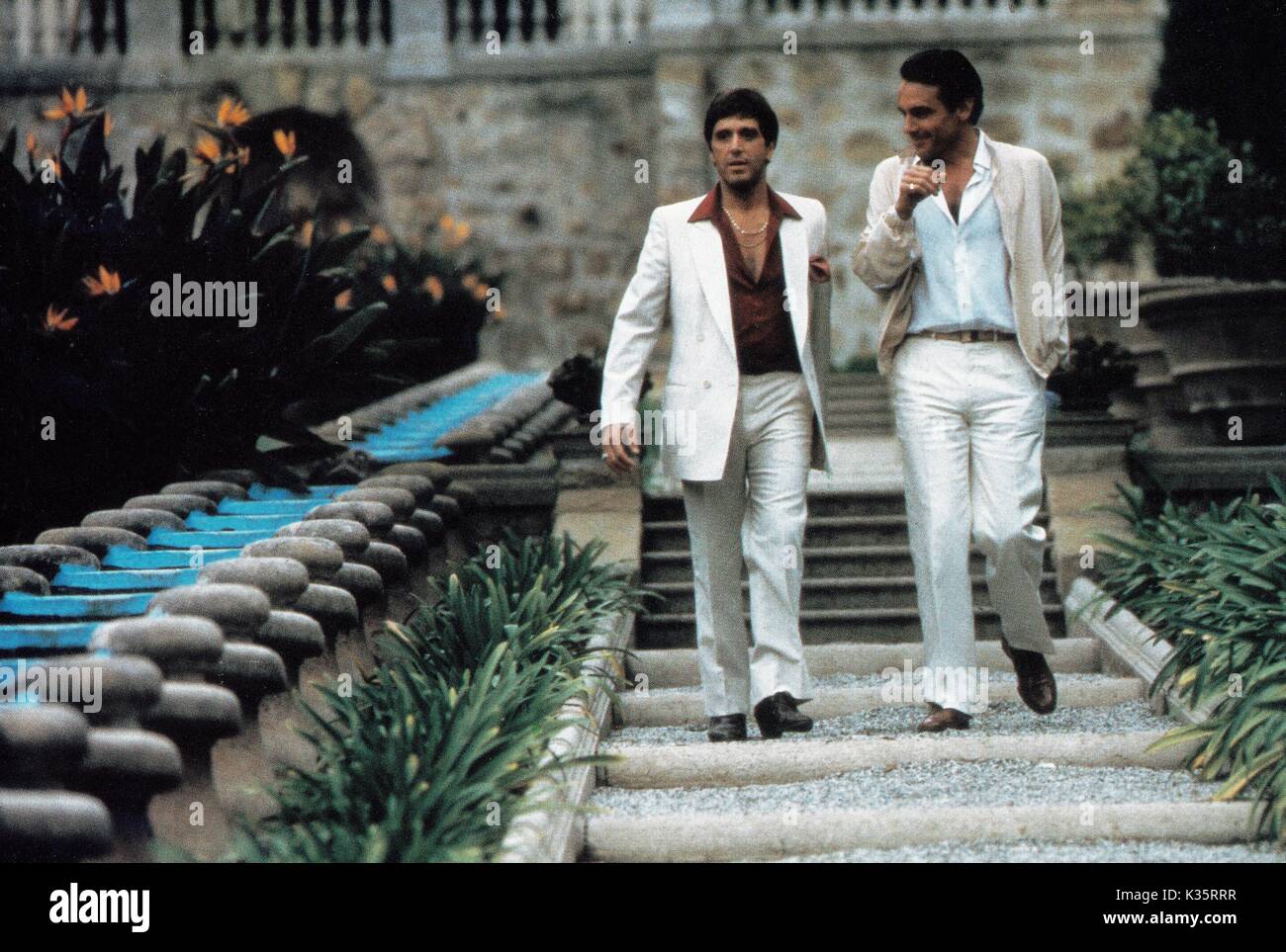Scarface, USA 1983, Regie: Brian De Palma, Darsteller: Al Pacino, Paul Shenar Stock Photo