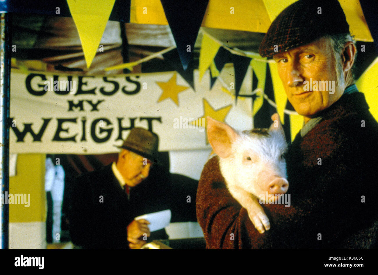 BABE, THE GALLANT PIG JAMES CROMWELL   A KENNEDY MILLER PRODUCTION BABE, THE GALLANT PIG  JAMES CROMWELL     Date: 1995 Stock Photo