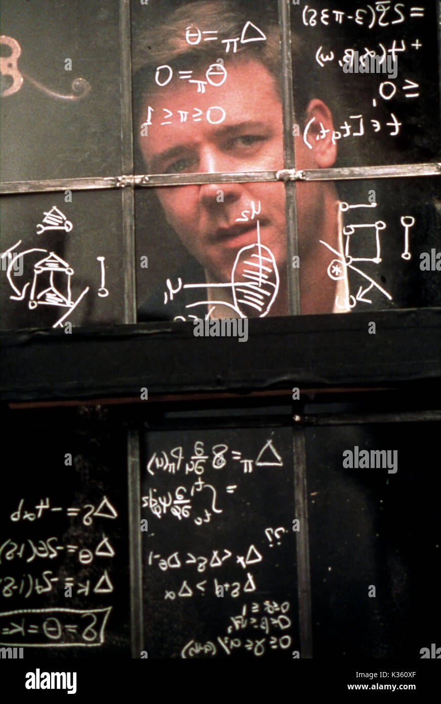 A BEAUTIFUL MIND RUSSELL CROWE     Date: 2001 Stock Photo