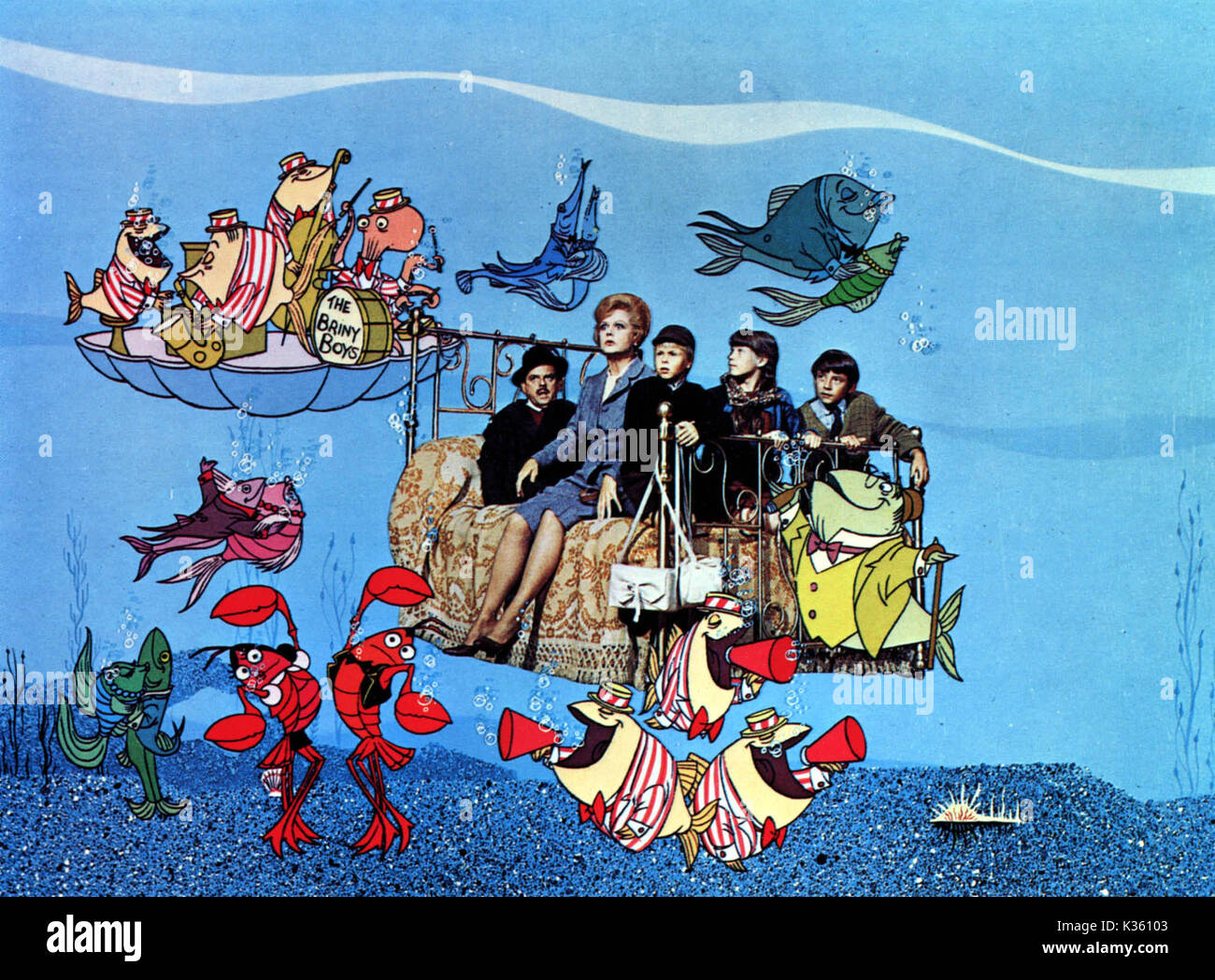 Bedknobs And Broomsticks David Tomlinson Angela Lansbury Date 1971