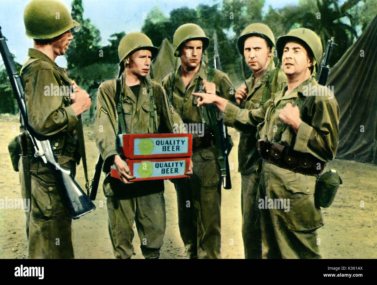 BETWEEN HEAVEN AND HELL      Date: 1956 Stock Photo