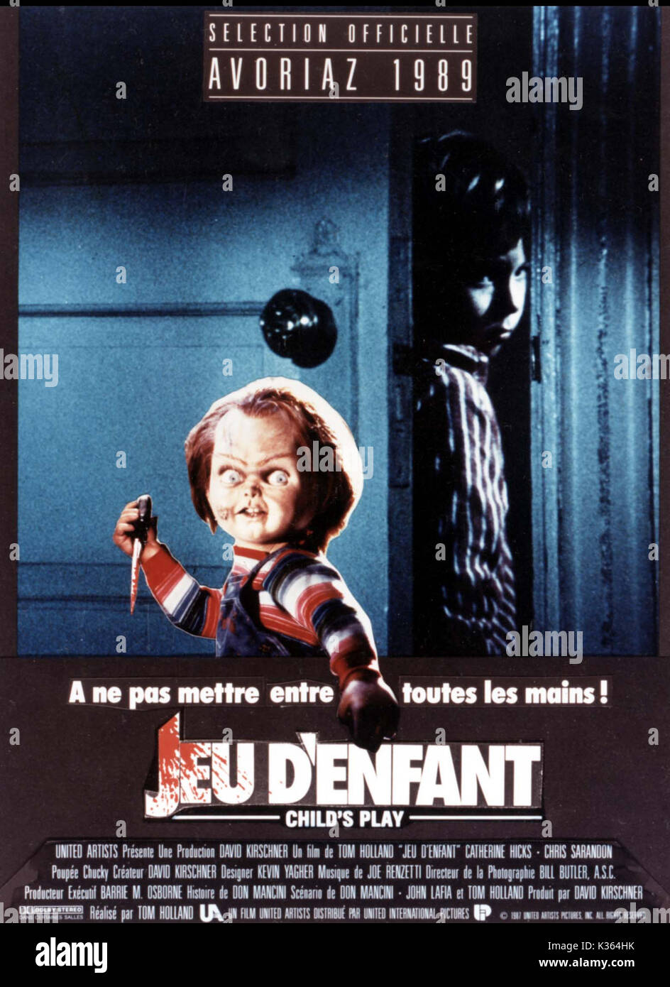 🔪 Póster De La Película Child’s Play (1988) – Estampado De Chucky, Andy Barclay Y My Buddy – Arte Pop Para Teens Y Adultos – Cartulina Brillante