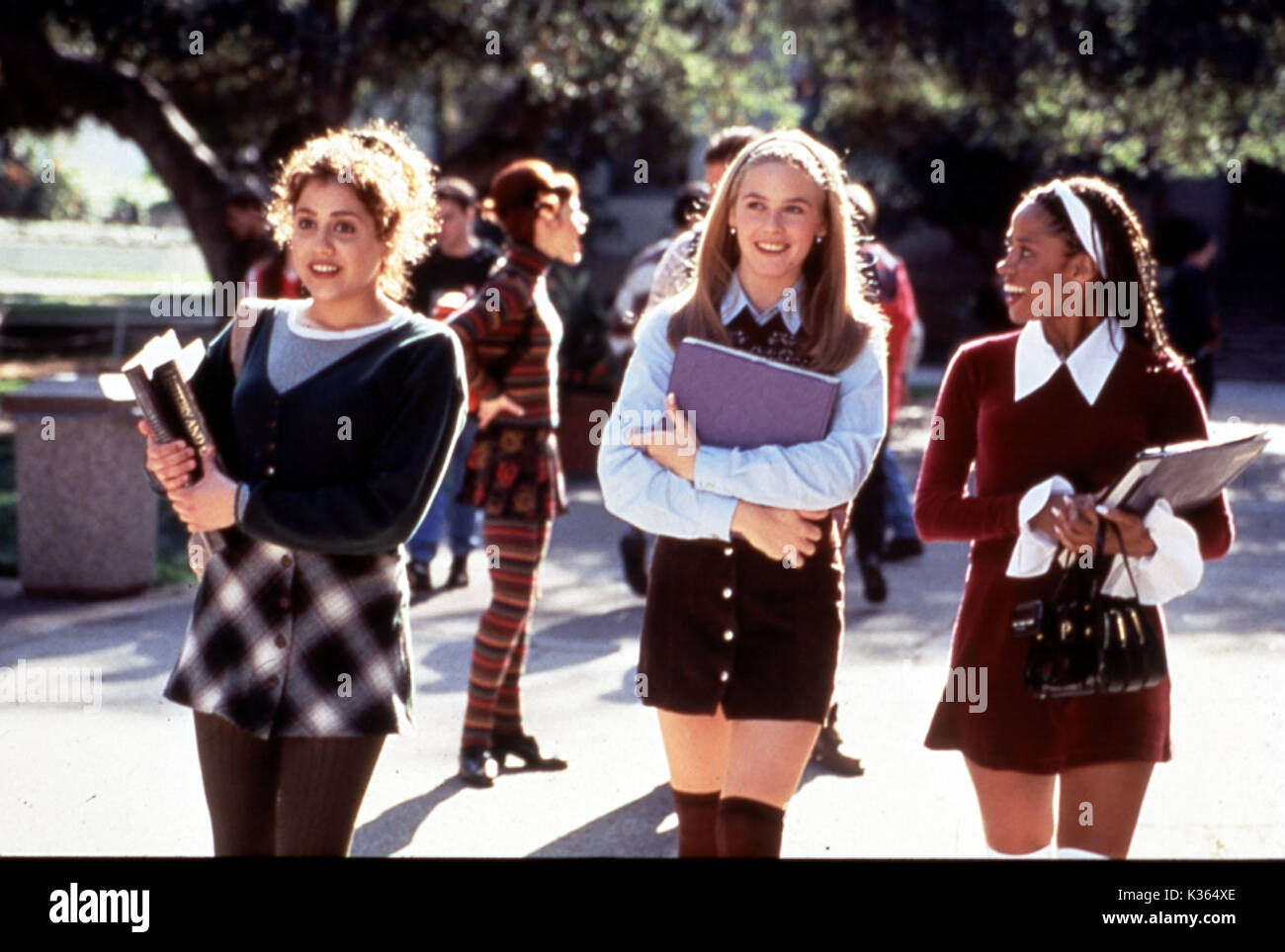 CLUELESS BRITTANY MURPHY, ALICIA SILVERSTONE, STACEY DASH     Date: 1995 Stock Photo
