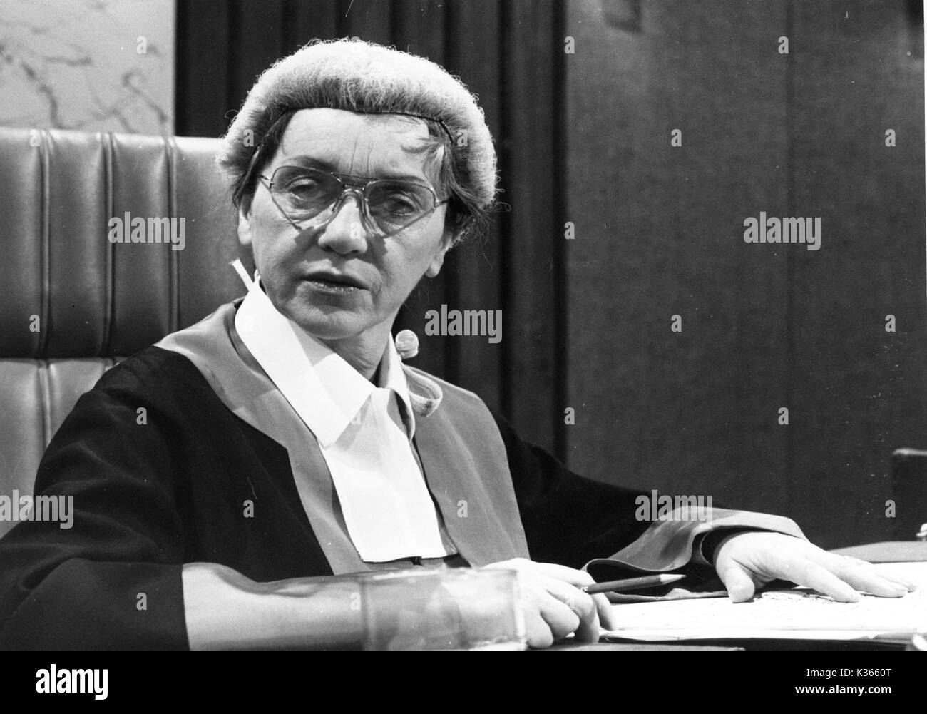 CROWN COURT VIVIEN MERCHANT FEMALE JUDGE Stock Photo