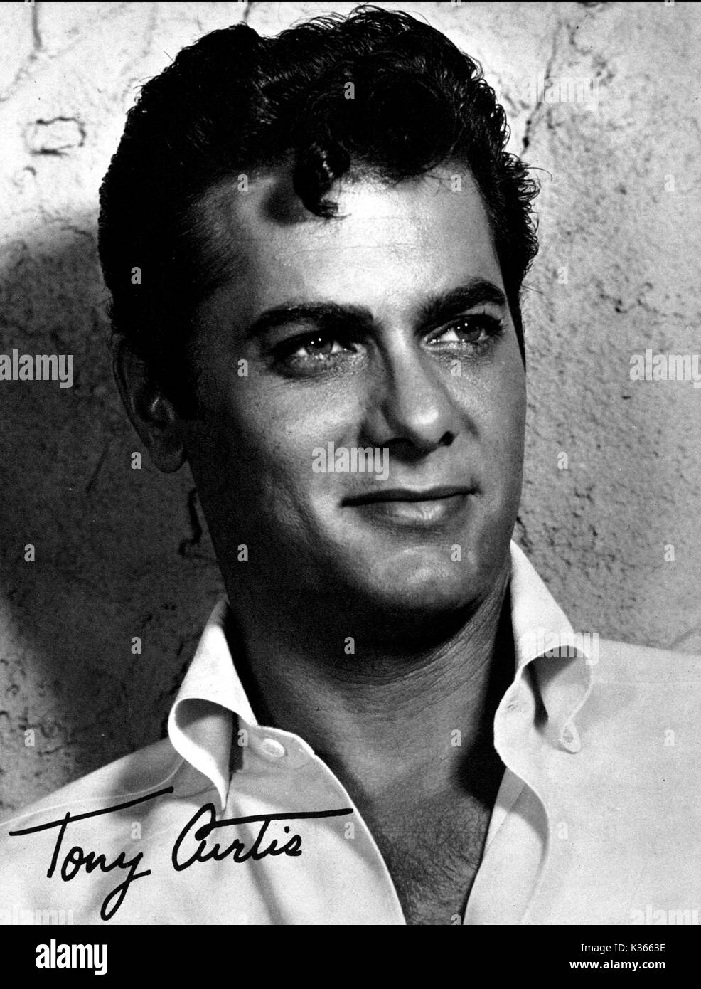 TONY CURTIS Stock Photo