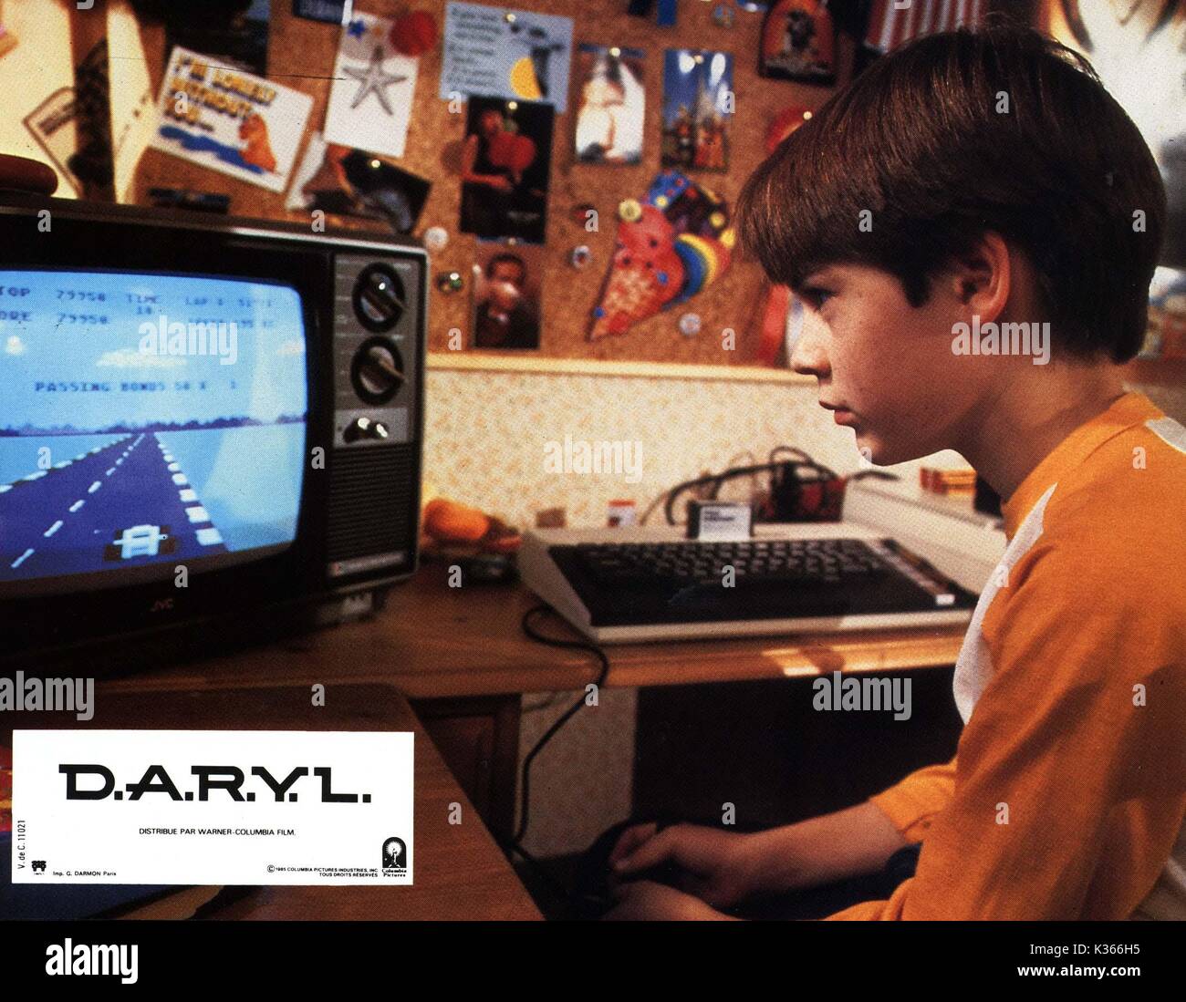 D.A.R.Y.L. COMPUTER     Date: 1985 Stock Photo