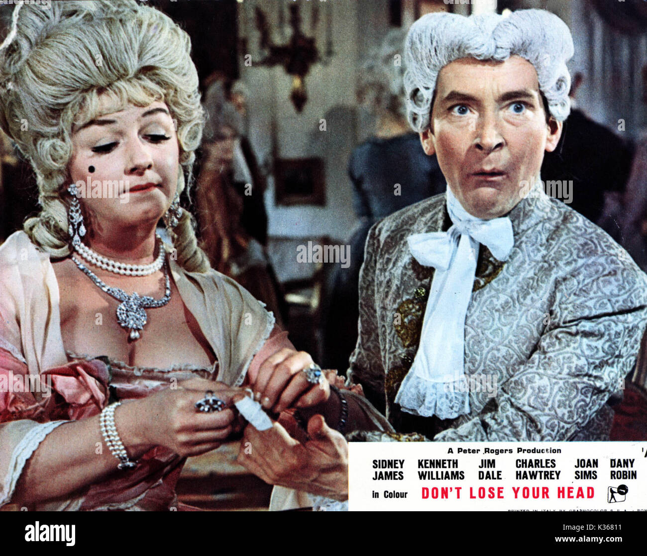 DON'T LOSE YOUR HEAD (BR 1967) JOAN SIMS, KENNETH WILLIAMS     Date: 1967 Stock Photo