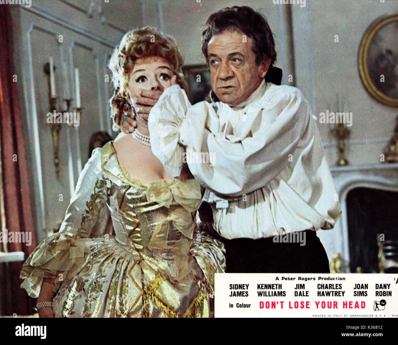 DON'T LOSE YOUR HEAD (BR 1967) JOAN SIMS, SID JAMES     Date: 1967 Stock Photo