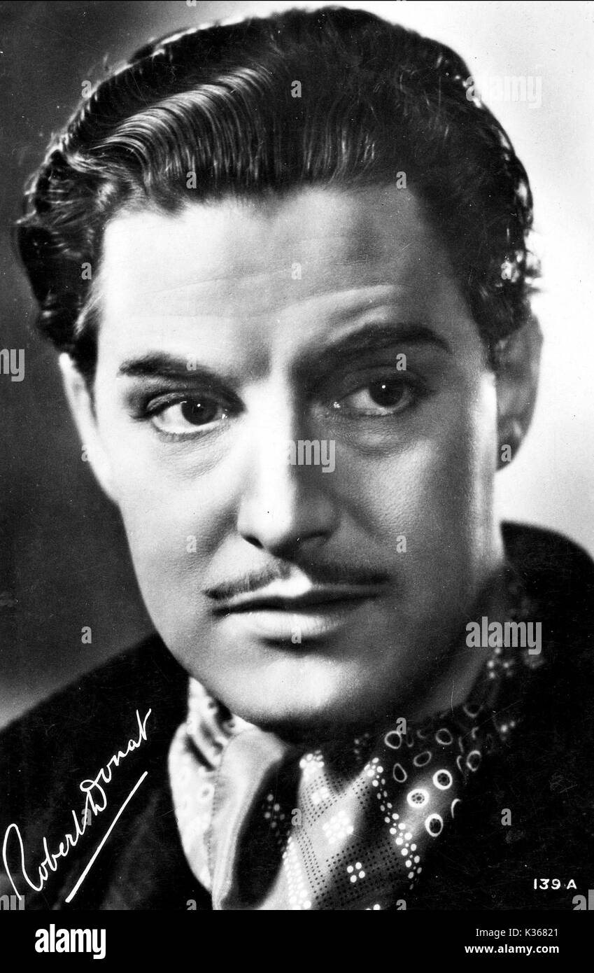 ROBERT DONAT Stock Photo