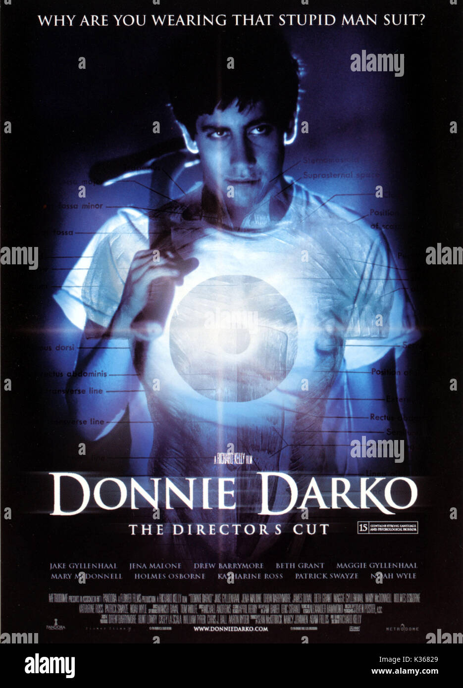 DONNIE DARKO (US 2001) DONNIE DARKO THE DIRECTOR'S CUT (US 2004)   DONNIE DARKO (US 2001) DONNIE DARKO THE DIRECTOR'S CUT (US 2004)     Date: 2001 Stock Photo