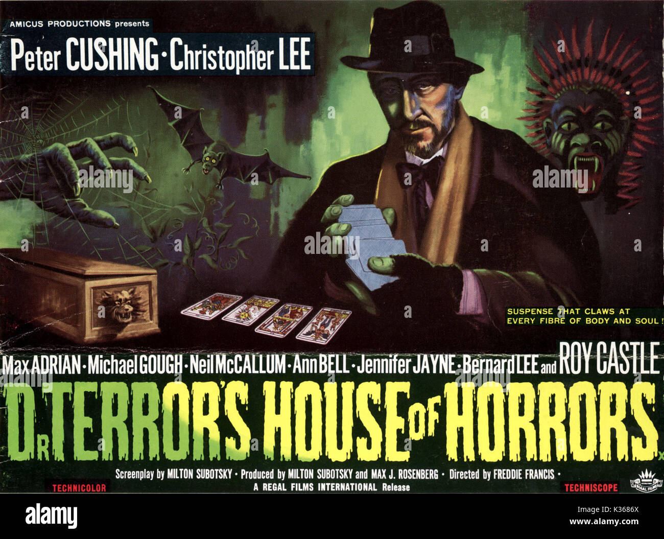 Dr Terrors House of Horrors Peter Cushing movie poster