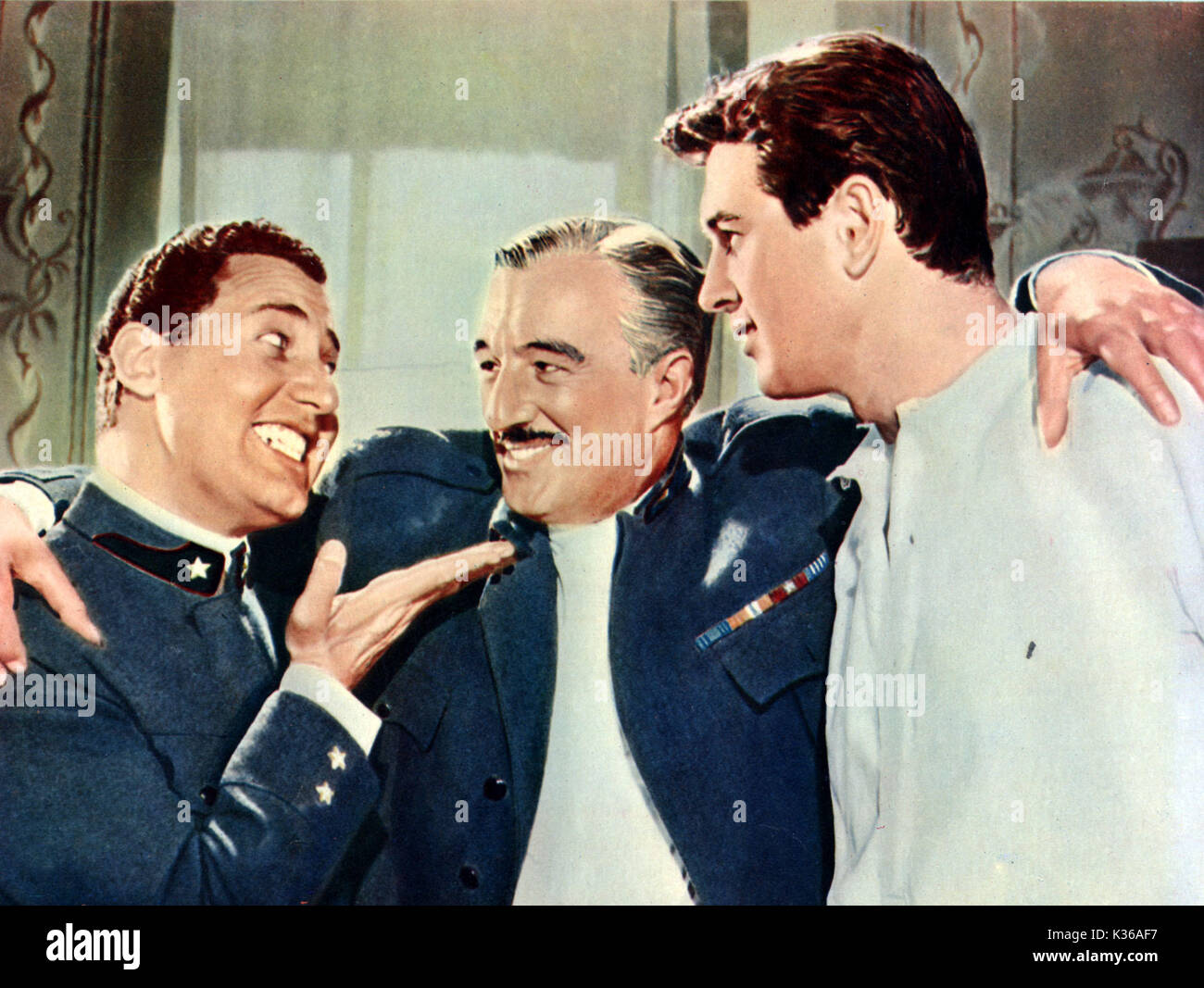 A FAREWELL TO ARMS , VITTORIO DE SICA, ROCK HUDSON Date 1957 Stock