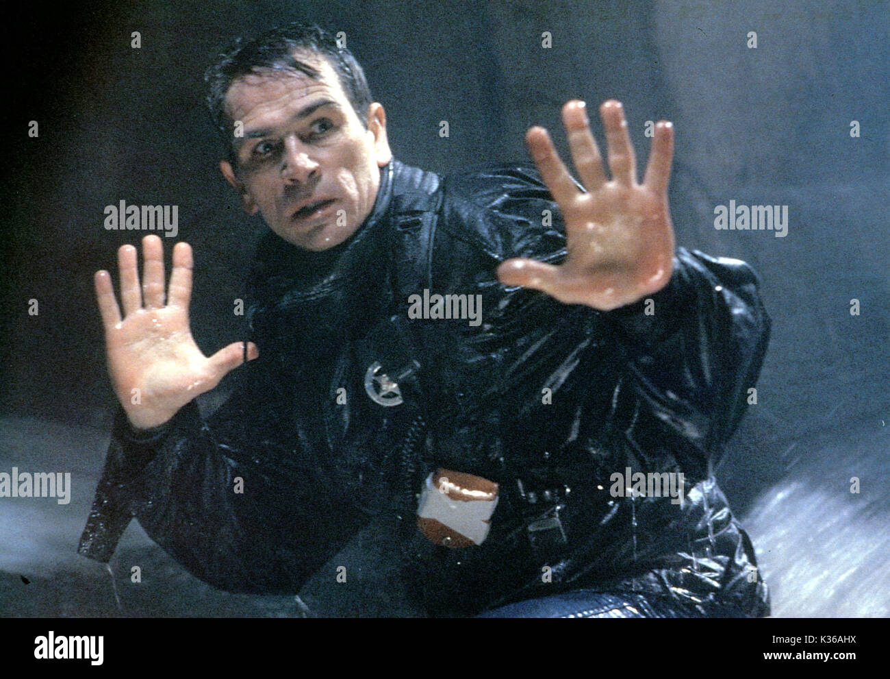 The fugitive 1993 tommy lee jones hi-res stock photography and