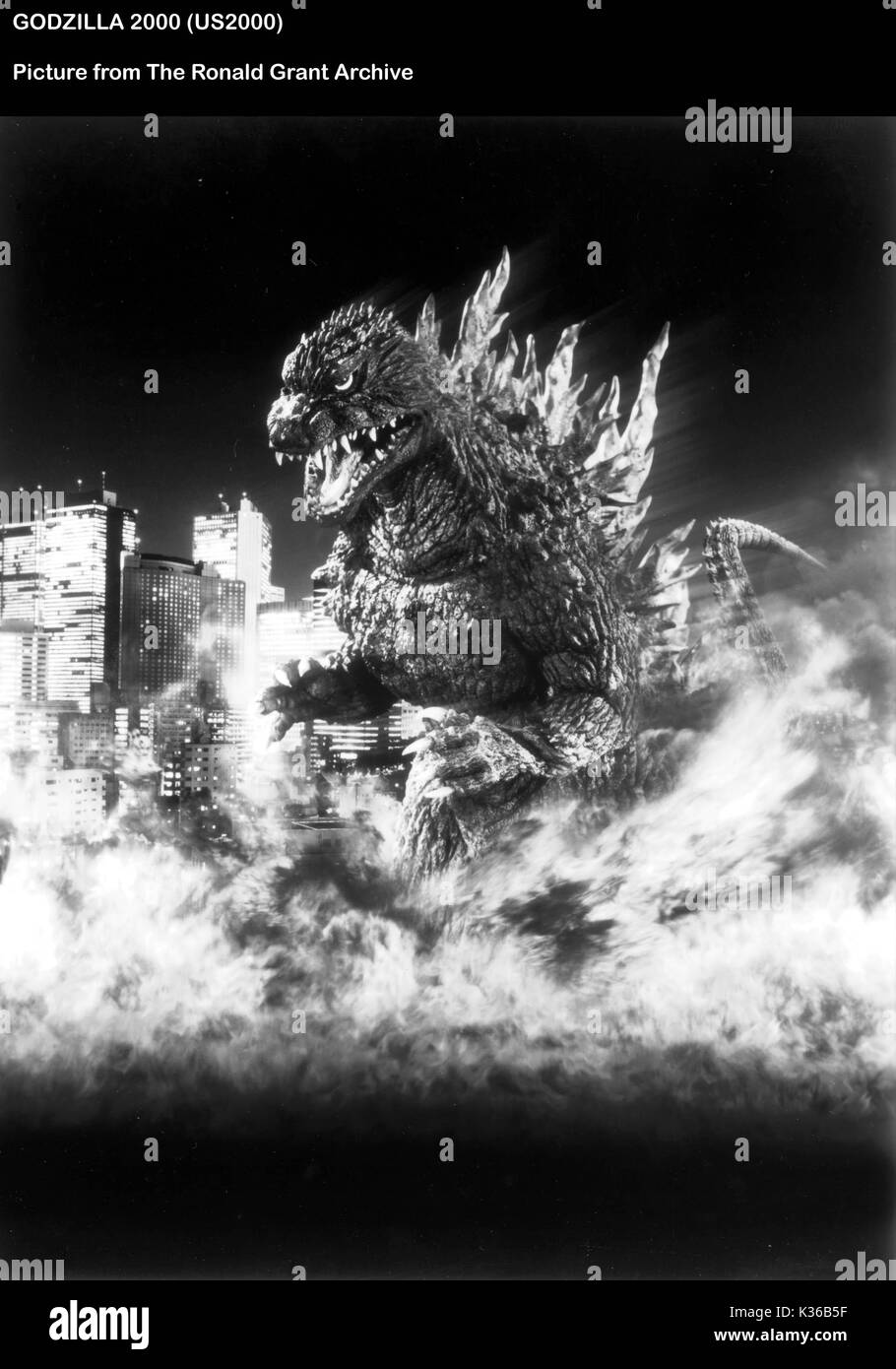 GODZILLA 2000      Date: 2000 Stock Photo