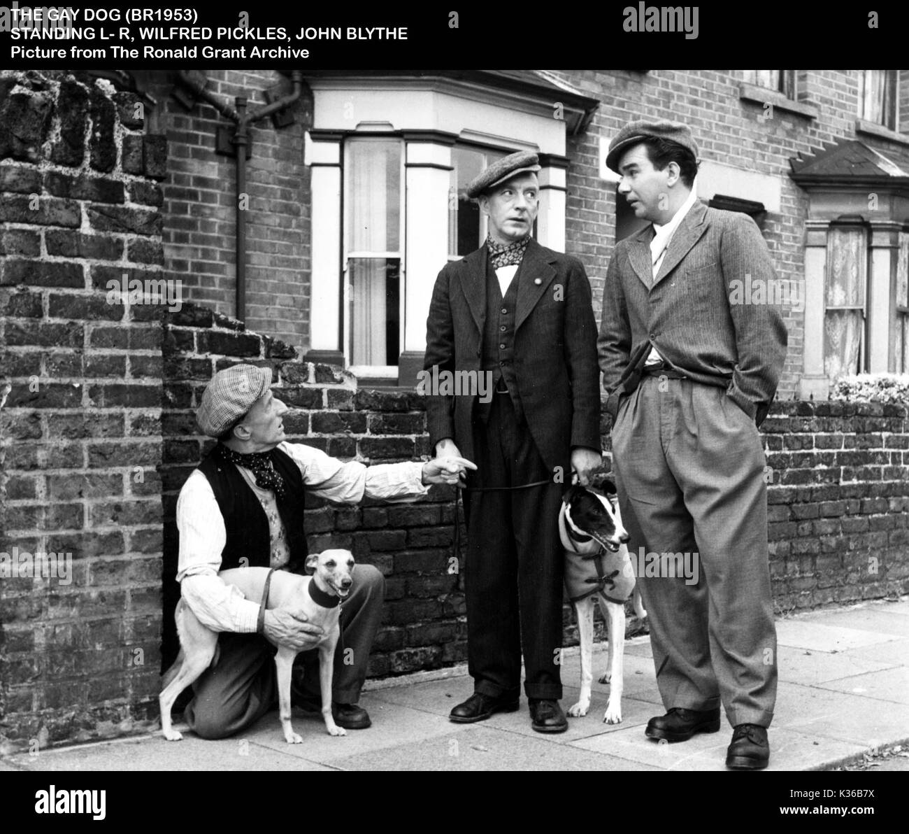 THE GAY DOG L-R, WILFRED PICKLES, JOHN BLYTHE Stock Photo
