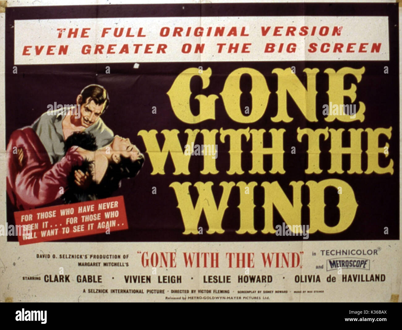 GONE WITH THE WIND      Date: 1939 Stock Photo