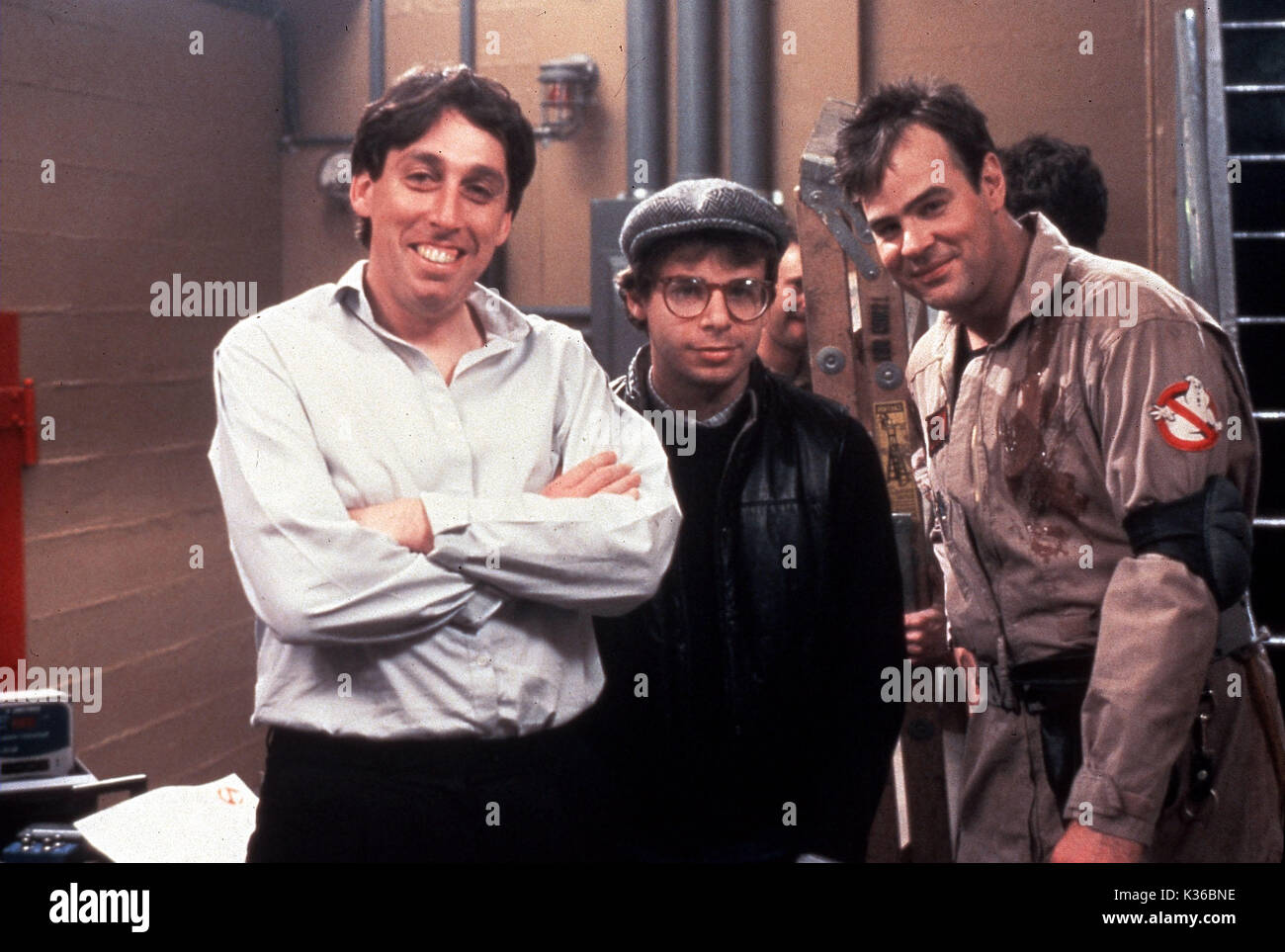 GHOSTBUSTERS 2 DIRECTOR, IVAN REITMAN, RICK MORANIS, DAN ACKROYD     Date: 1989 Stock Photo