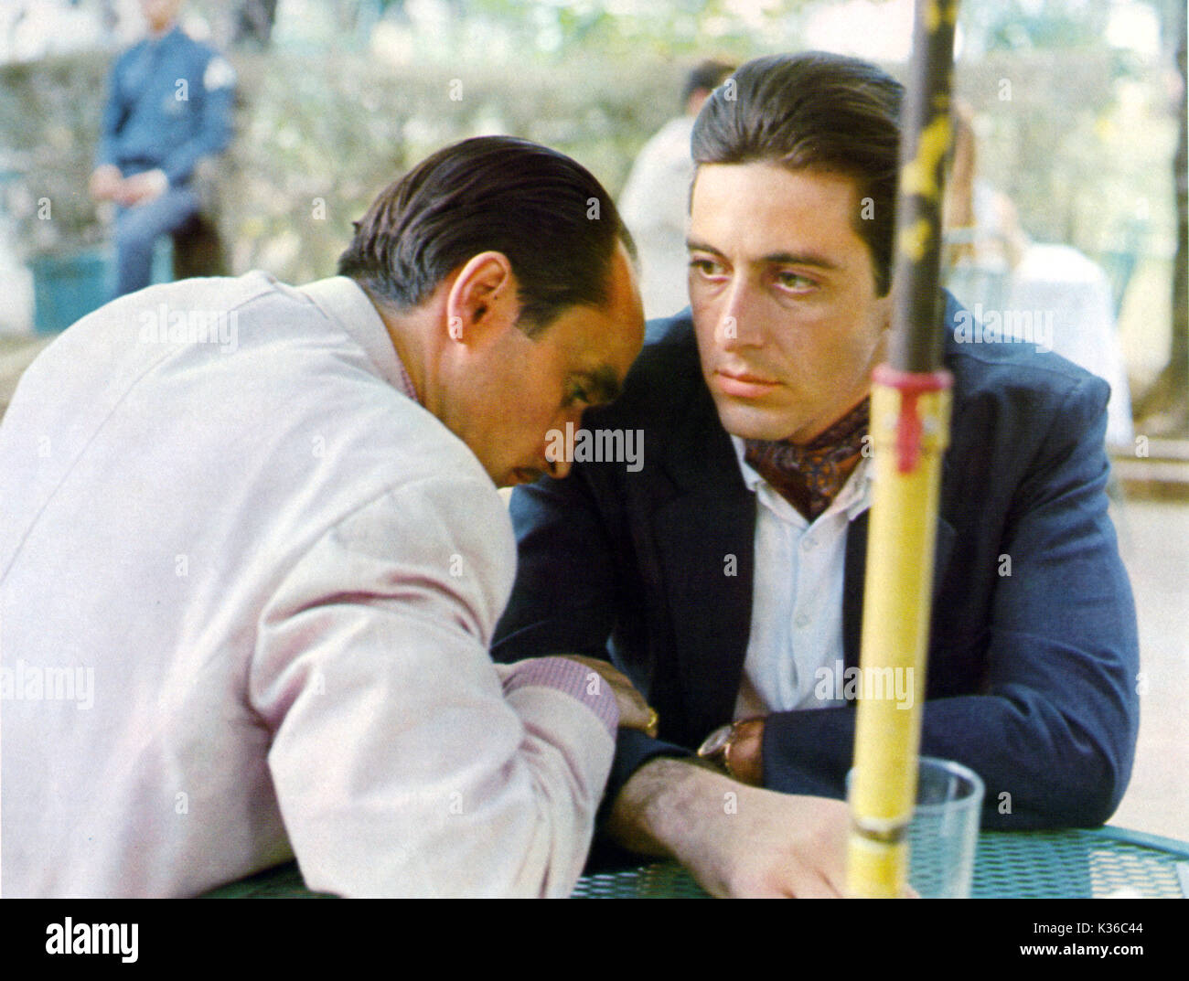 THE GODFATHER PART II PARAMOUNT PICTURES JOHN CAZALE, AL PACINO     Date: 1974 Stock Photo