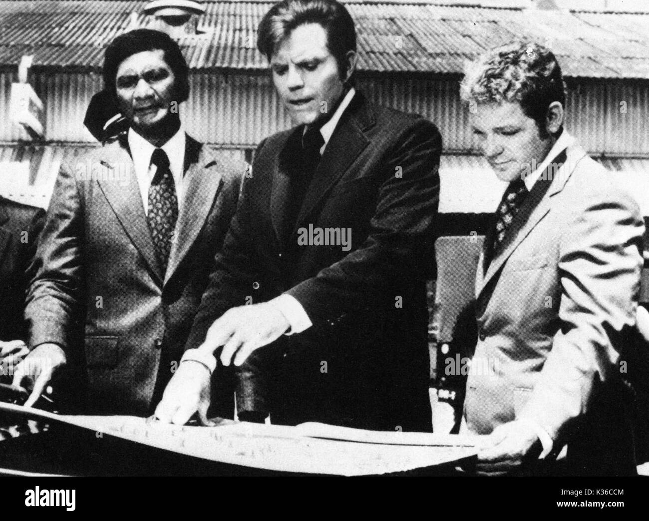 ?, JACK LORD AND JAMES MACARTHUR Stock Photo