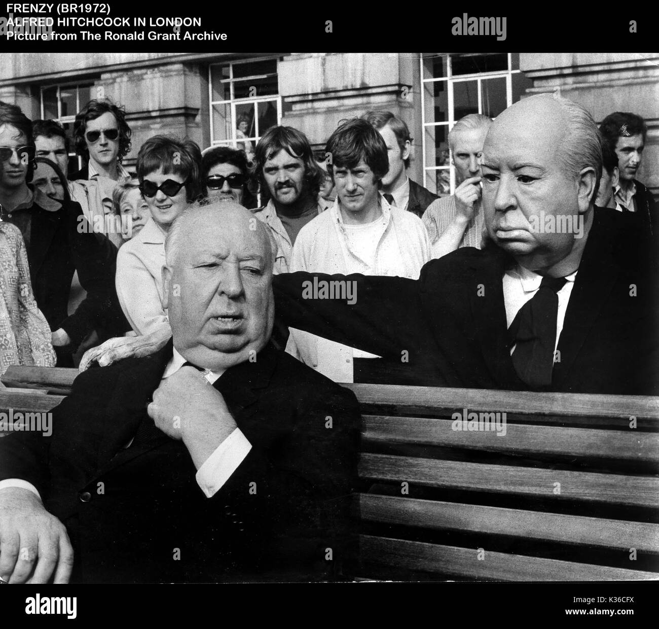 FRENZY BR 1972] ALFRED HITCHCOCK Stock Photo