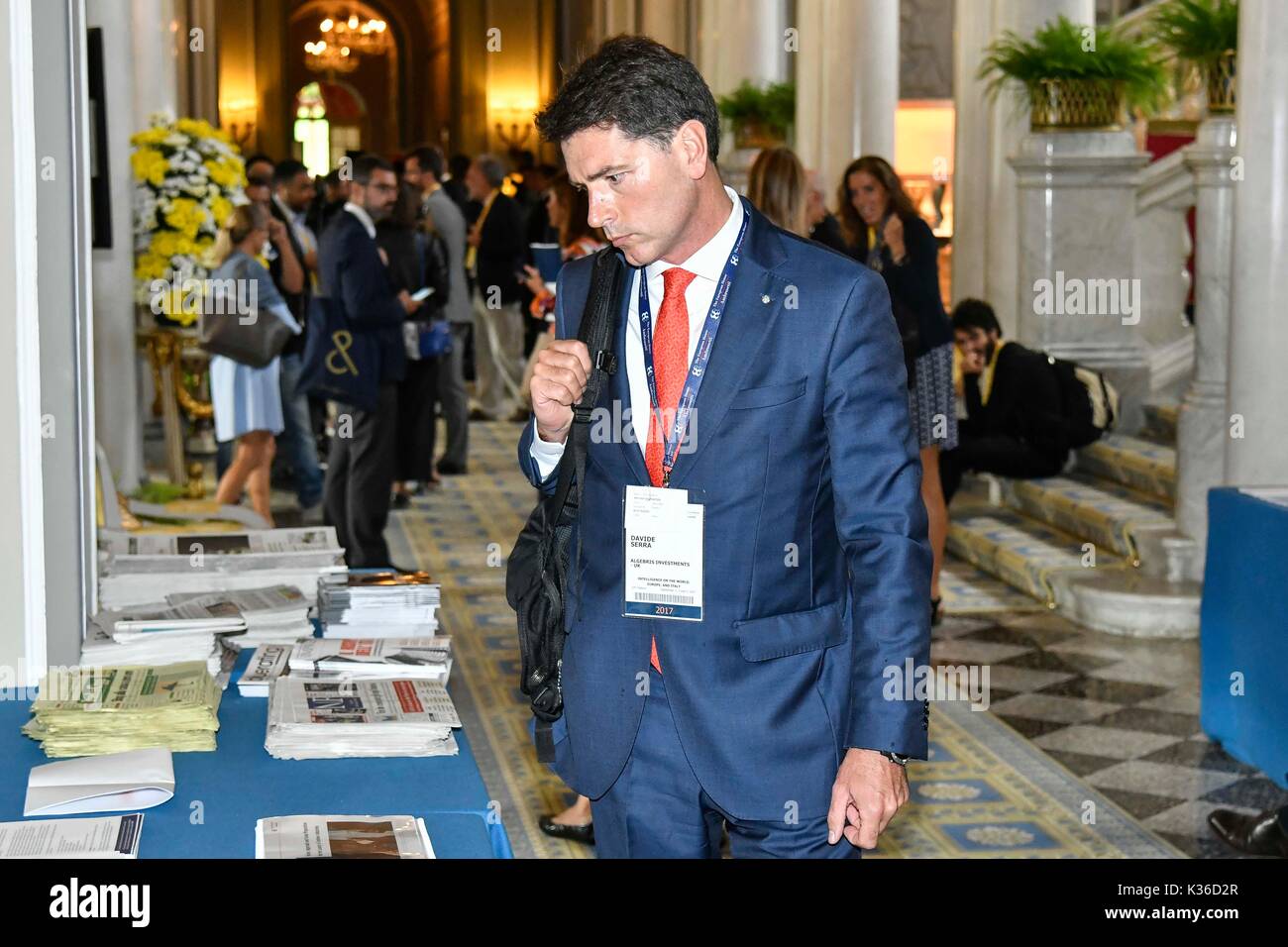 Cernobbio. The European House Ambrosetti 43rd edition 2017. Pictured