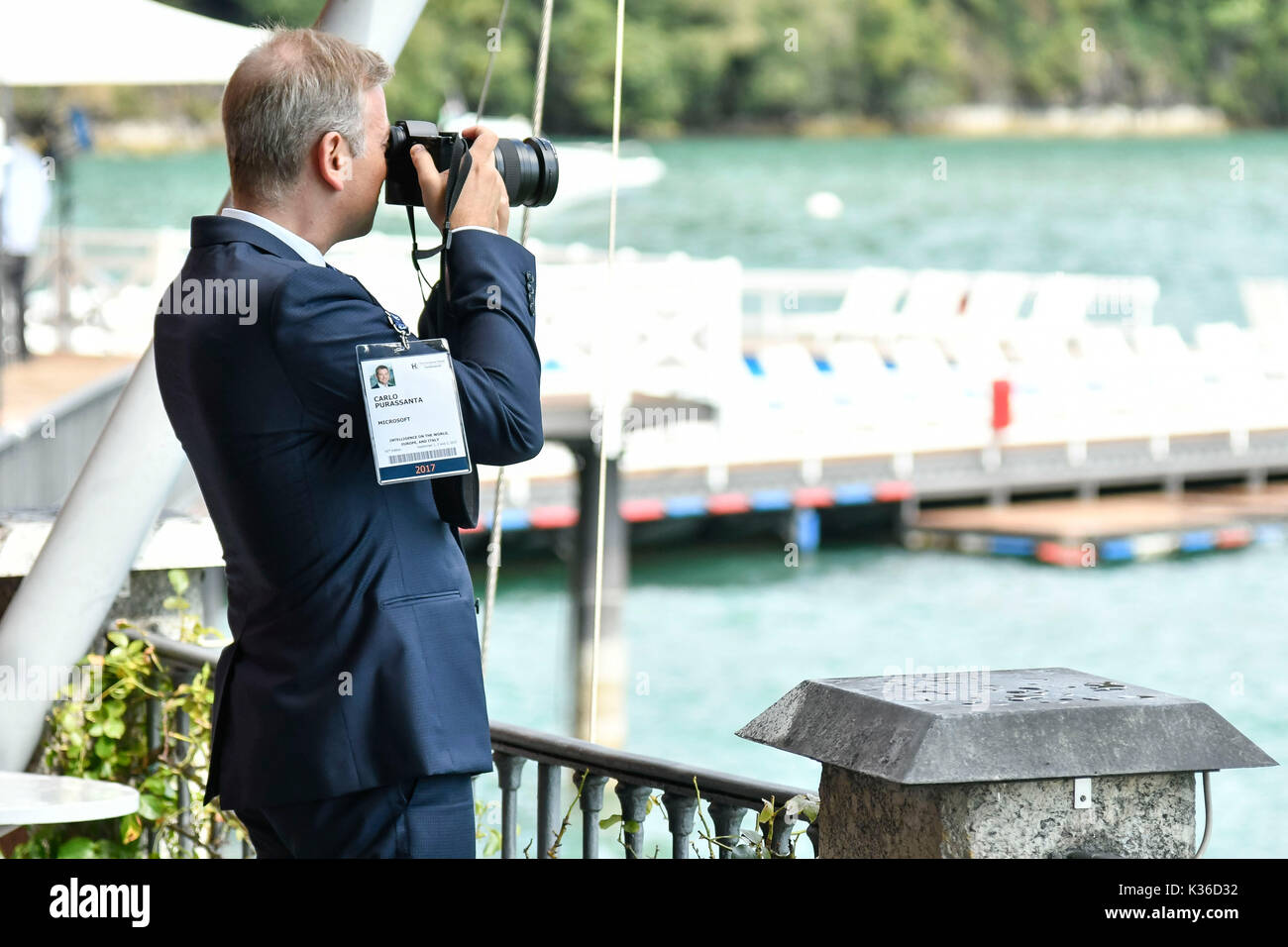 Cernobbio. The European House Ambrosetti 43rd edition 2017. Pictured